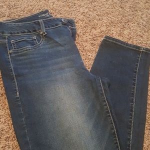 Maurices high waisted jean jeggings